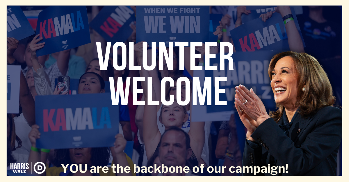 Volunteer Welcome · The Democratic National Committee